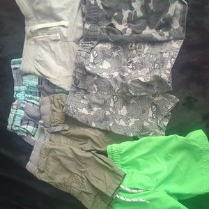 Lot of 3T boy shorts - 5 regular shorts and 1 swim trunks